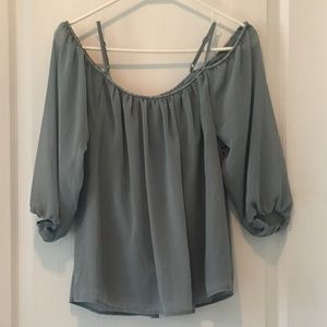 Off the shoulder blouse